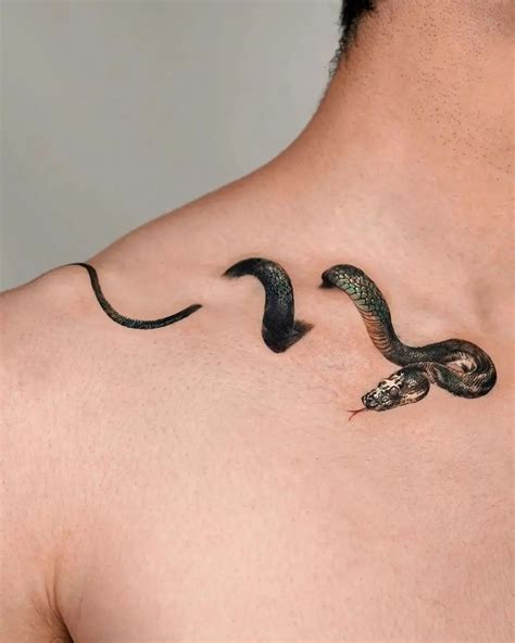 snake tattoo on neck meaning.